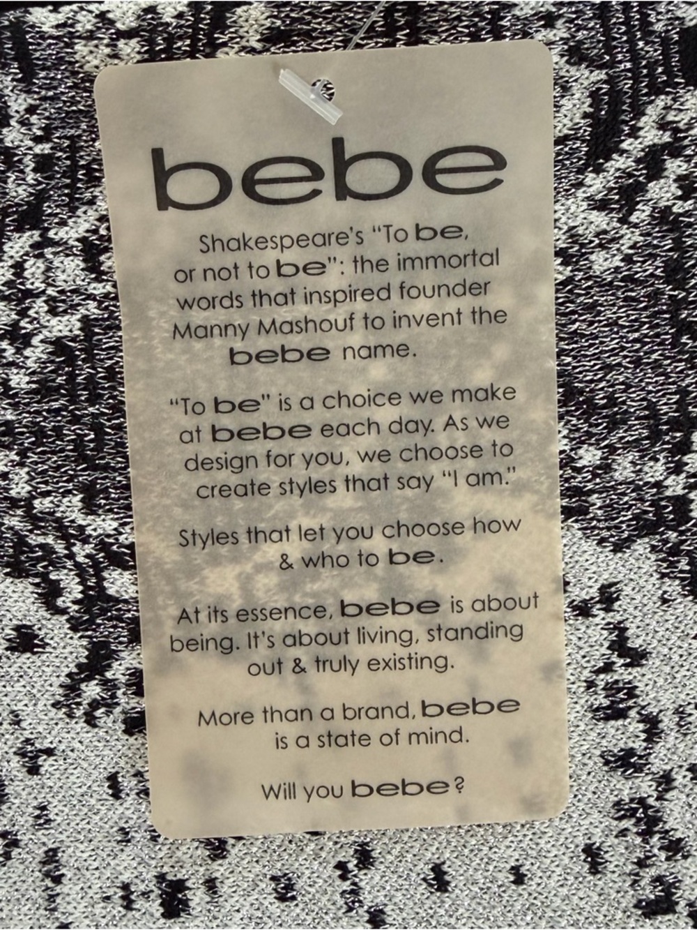 bebe Gray & White Snake-Print Long Sleeve V-Neck Bodycon Dress Size S - Picture 9 of 15